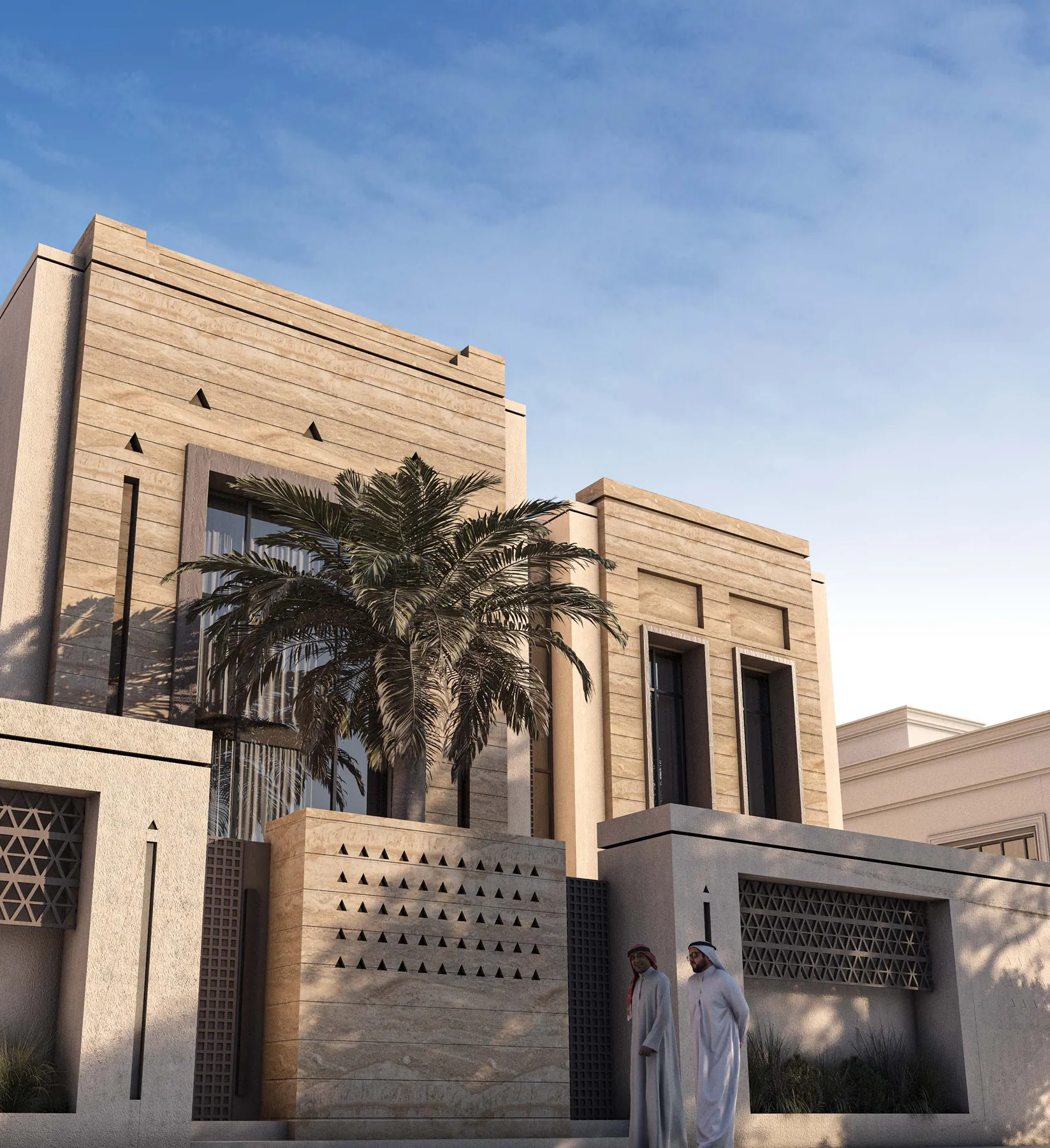 فيلا خاصة | العمارة النجدية